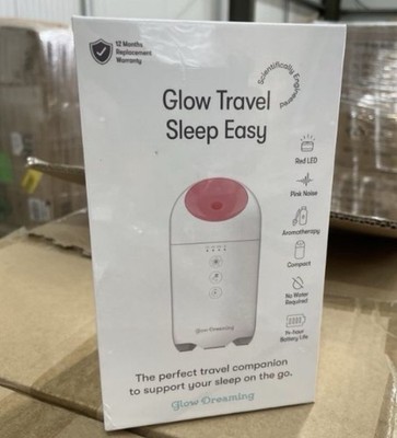 Neu Glow Dreaming Reisen Schlaf leicht 3 in 1 Pink Noise Rotlicht Diffusor UVP 179 