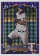2025 Bowman Chrome Prospects Purple Geometric Refractor /250 Cody Freeman 1kw7
