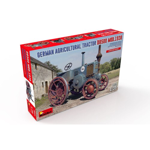 MiniArt 38024 German Agricultural Tractor D8500 Mod. 1938 - Photo 17/17