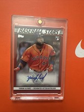 #/25! 🚨2020 Topps Yordan Alvarez RC Baseball Stars Auto Houston Astros Rookie