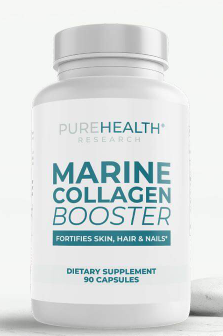 PureHealth Marine Collagen Booster with 90 Capsules for Youthful Skin