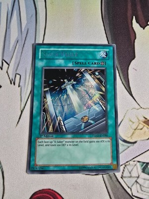 Säbelgewölbe TSHD-DE086 Secret Rare 1. Auflage LP Zustand
