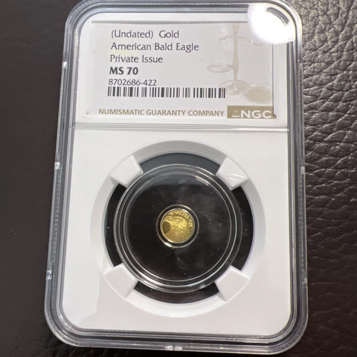American Eagle MS 70 Graded Business NGC Certified Gold Bullion