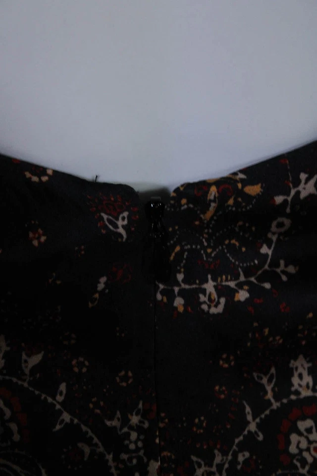 Rebecca Taylor Womens Fleur Silk Open Back Dress Size 4 13848591 - Image 4 of 4