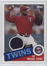 2020 Topps 1985 Topps Baseball Relics Series 2 Miguel Sano #85TR-MSA 0jv5