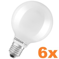 6 X Osram Superstar Plus E27 Globe Led GlüHbirne Kugelform Dimmbar 11W Wie 100W