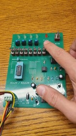 PROM Programmer Manual PCB for 82s129 82s126 74s287 74s387 Solder DIY You Build