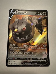 steelix v pokemon card value EX - 67/114 - Steam Siege Ultra Rare Card Type Steelix ex (109/115) [Unseen Forces]