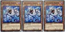 3 x LVAL-DE025 Ghostrick Mumie - Common 1. Auflage Near Mint YuGiOh Karten