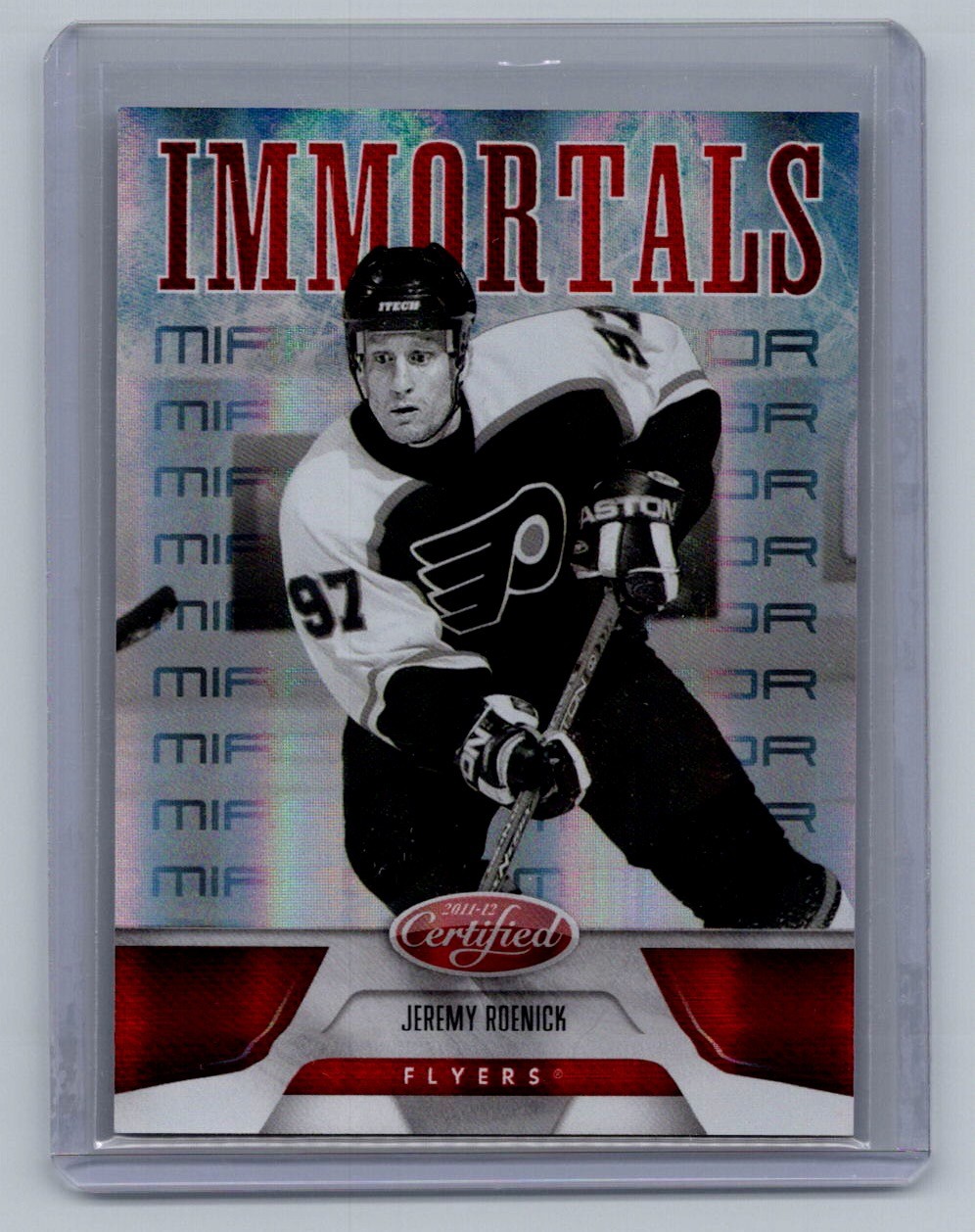 Jeremy Roenick 2011 Certified #167 Mirror Blue /99 Price Guide - Sports ...
