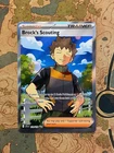 Pokemon TCG Brock's Scouting 179 Ultra Rare Full Art Trainer Journey Together NM