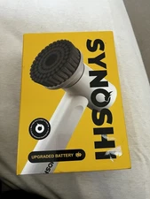 Synoshi Electric Spin Scrubber Power Cleaning Brush w/ 3 Heads, Cordless Waterpr