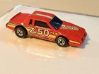 Vintage 1984 Hot Wheels Crack Ups Z50 Buick Regal Turbo Red Hood Basher Stocker
