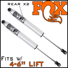 Fox 2.5 Performance Hto Rear Shocks Pair 17-26 Ford F250 F350 4wd W4-6 Lift