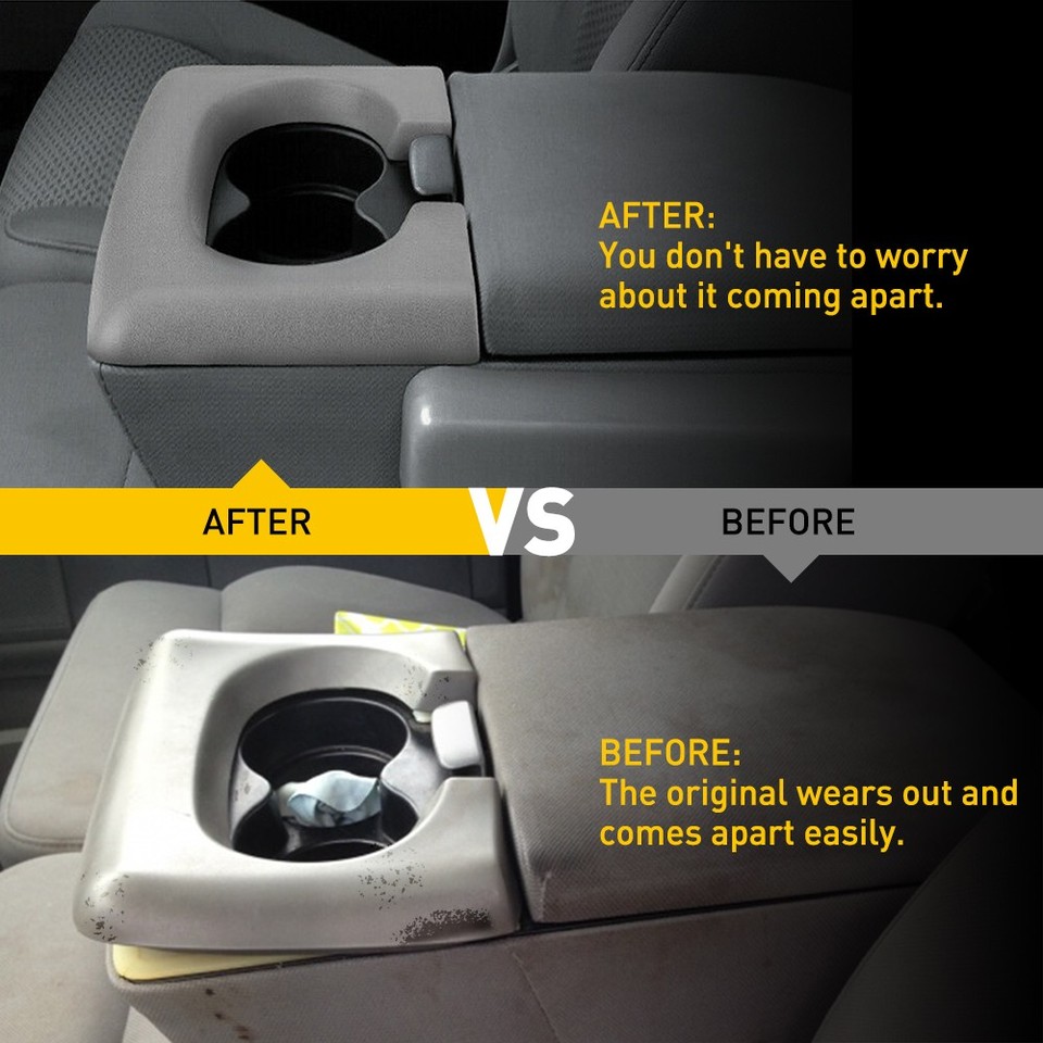 Front Center Console Cup Holder Armrest For Ford F250 350 99-10 ...