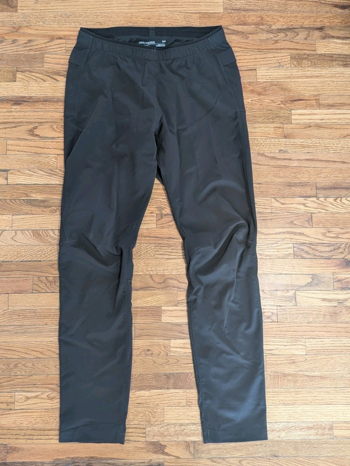 Arc'teryx Black Waterproof Trino SL Running Tight Pants - Men's S
