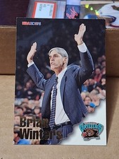1996 BRIAN WINTERS HOOPS HEAD COACH NBA CARD #276 VANCOUVER GRIZZLIES S CAROLINA