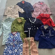 RESELLER BUNDLE 1950s-1960s VTG Toddler Kids Pea Coats Jackets 10 Pieces