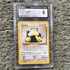 CGC 9 Snorlax 27/64 Jungle 1999 Rare English Pokemon TCG 90 HP