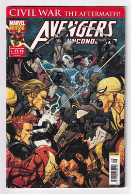 Avengers Unconquered #8 : VF+ : ''Revolution'' : Marvel Collectors' Edition