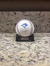 Alejandro Kirk Signed Toronto Blue Jays Team Stitch Baseball Beckett COA