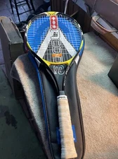 Wilson Tour Pro Racquet #231041 Yellow Black With Caring Case. 375