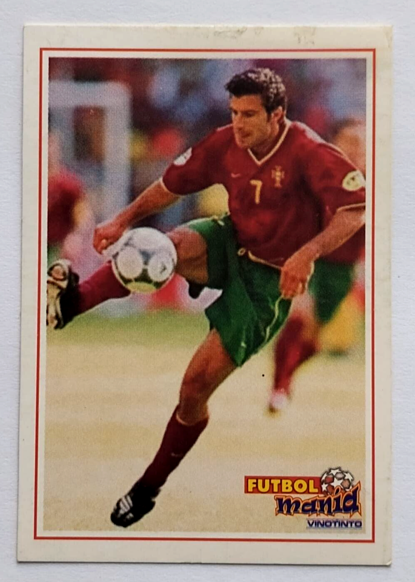 2004 Futbol Mania Venezuelan Soccer Card #042 LUIS FIGO Real