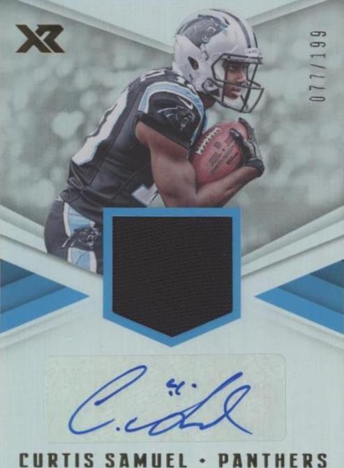 2017 Panini XR Curtis Samuel #RSA-CS - 1 of 2