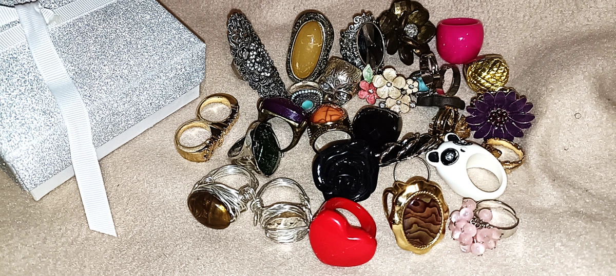 Ebay cocktail rings outlet