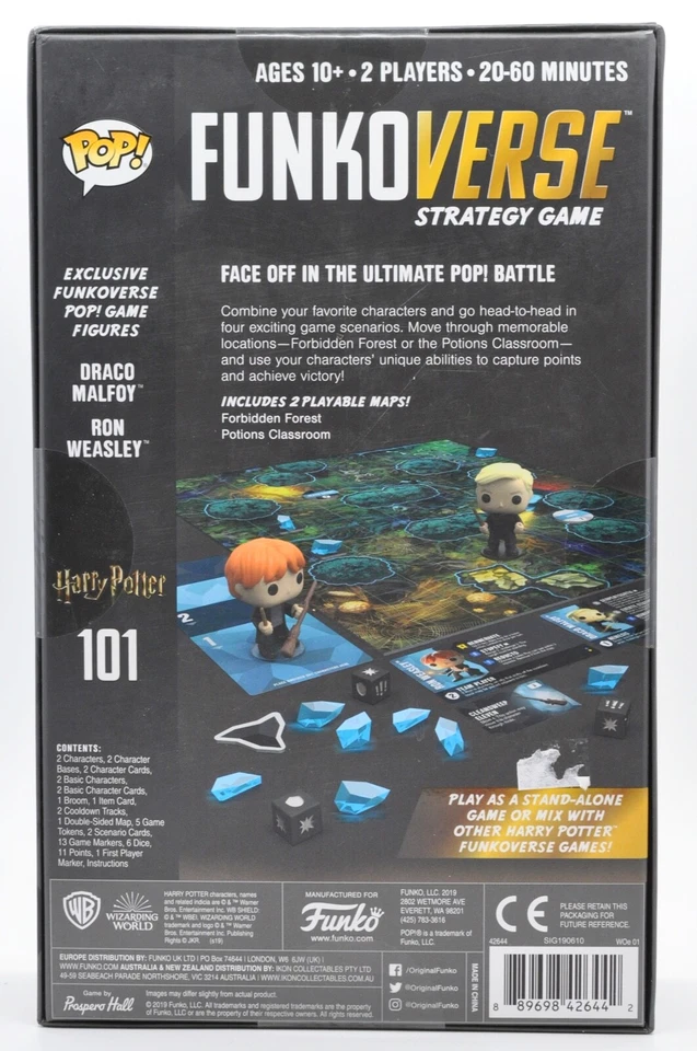 POP! FunkoVerse Harry Potter  101 Strategy Game New - Image 4 of 4