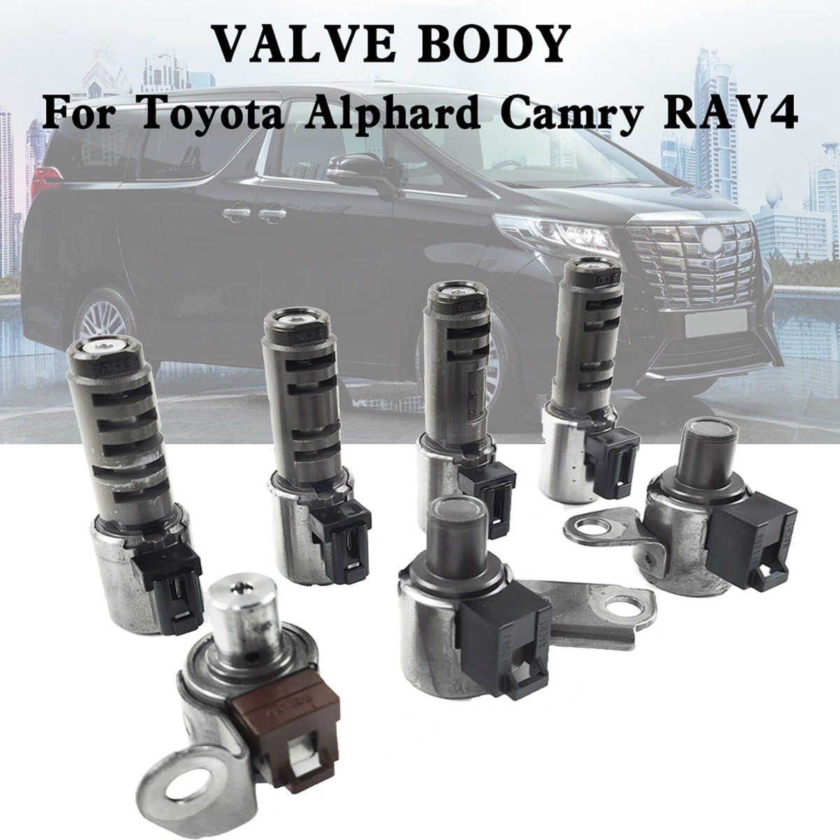 日産　トヨタ　セット　E11 HR15 QNC K3 U150 U151 U151E Transmission Solenoids Valve Kit For Toyota