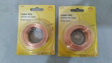 Gauge Copper Wire 25-Ft. 123127 Lot of 2