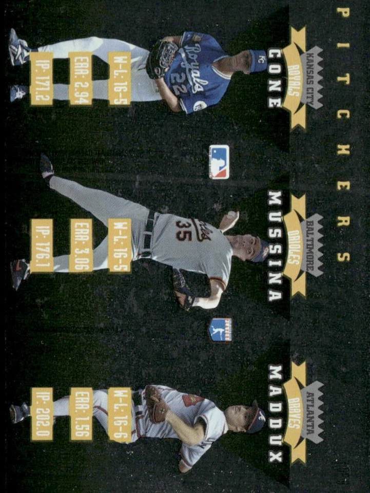 1995 Donruss Dominators Полный Неочищенный Набор Вставок (9) Griffey Jr/Bonds/Ripken - Изображение 3 из 4