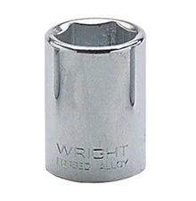1/4" Drive 6 Points Standard and Metric Socket - Wright Tools