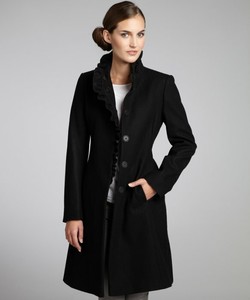 donna karan wool coat