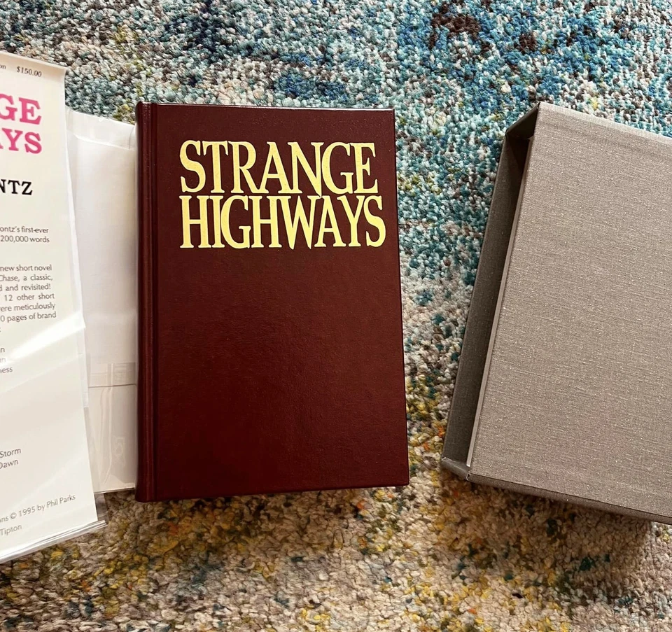 Strange Highways Dean R. Koontz Phil Parks Signed Cemetery Dance Deluxe Limited - Image 2 of 4