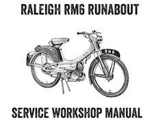 1963-1969 RM8 Automatic MkII Moped Repair Workshop Service Manual PDF File