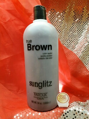 Farouk Sunglitz True Brown 34 oz Color sealer