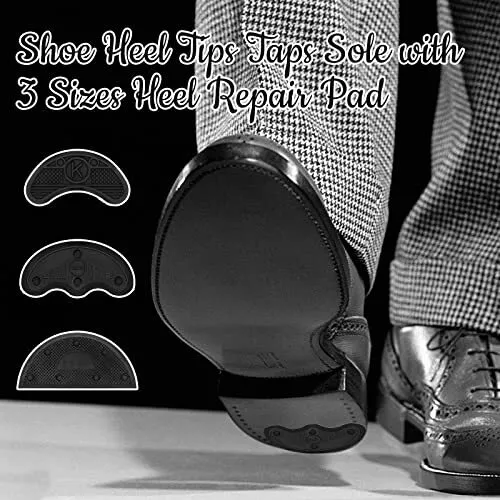 Rubber heel shop plates for shoes