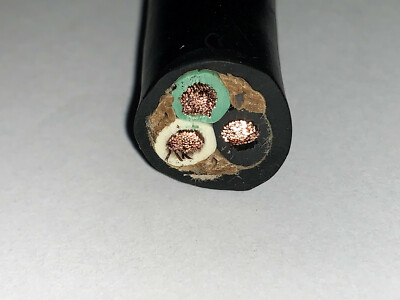 250 FT 10/3 SJOOW SJ SJO SJOW BLACK RUBBER CORD EXTENSION WIRE/CABLE
