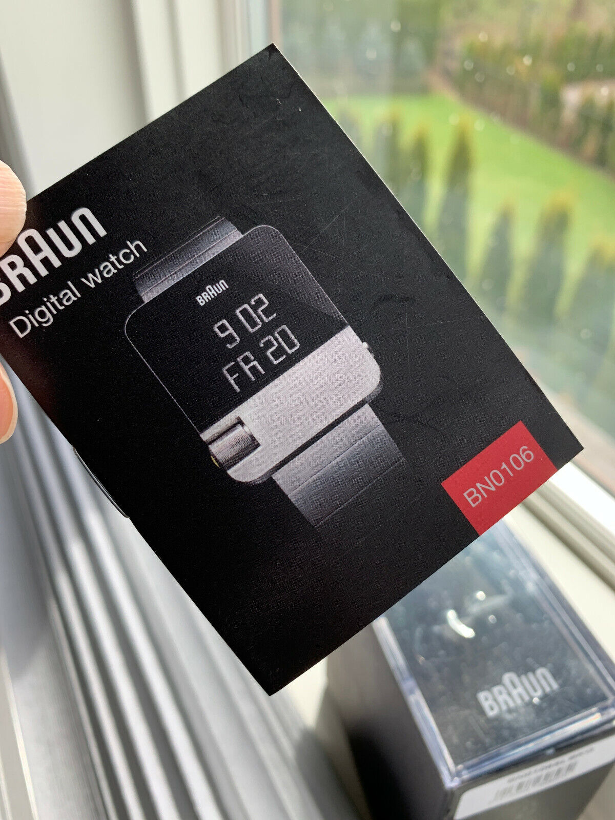Braun BN0106 Digital Watch 