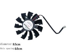 Graphics Card Fan Silent Fan Parts For MAXSUN/Mingxuan GT1030 1050ti 1650 RX550