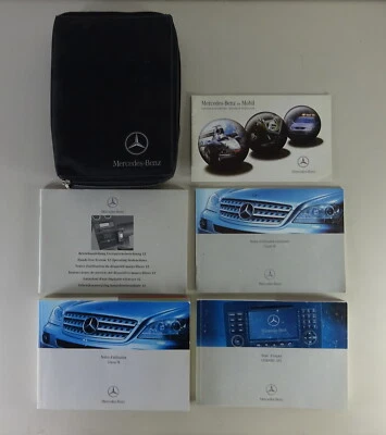 Dossiere De Bordo + Mode D 'em Ploi Mercedes-Benz Classe M / ML + AMG Etat - Imagen 1 de 4