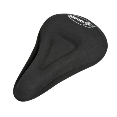 LAMPA Housse De Selle Velo MTB Confort En Gel Technique Noir - S 27x19 Cm - Photo 1/4