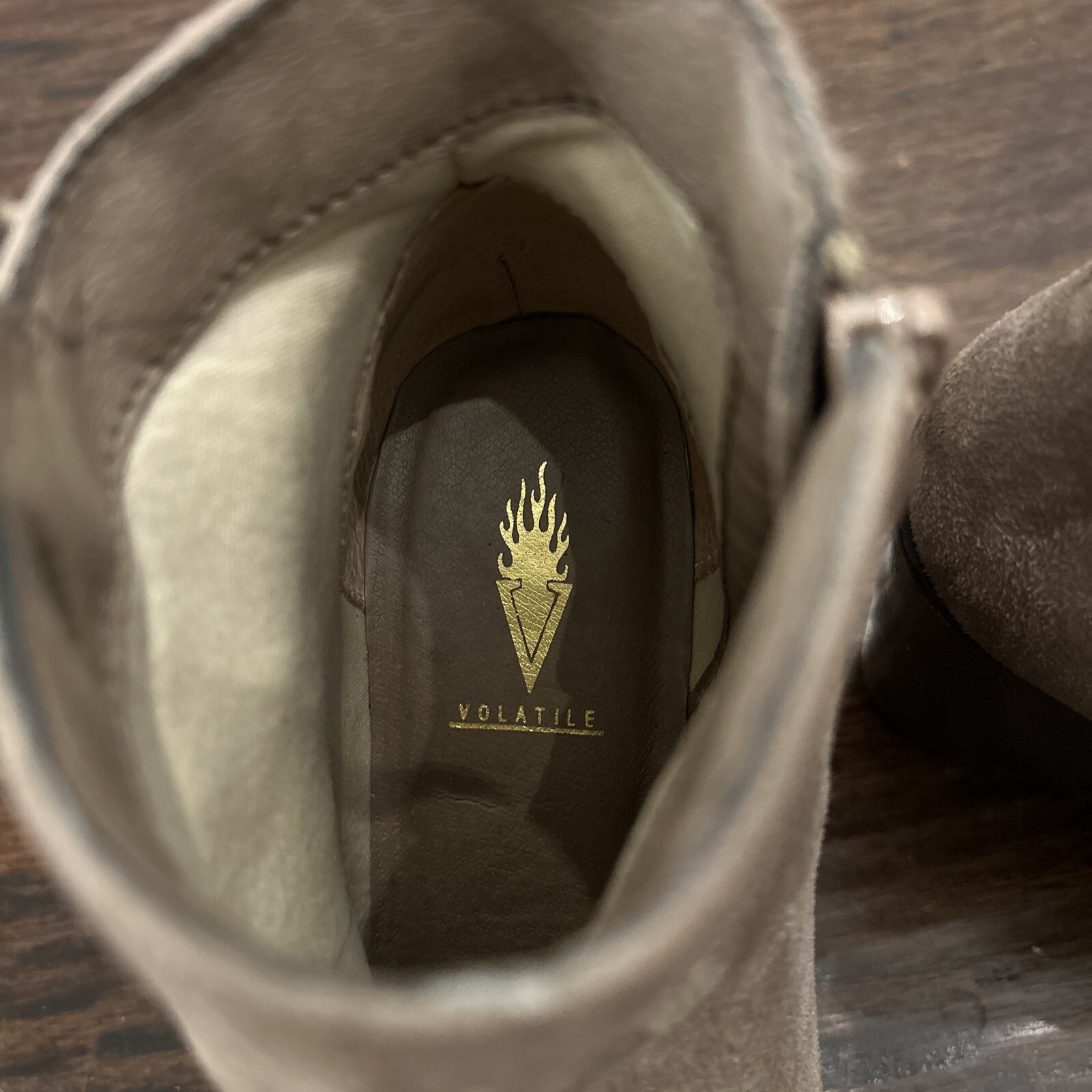 Volatile Platform Neutral Ankle Booties Boots Wom… - image 7