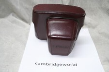 Leica Leitz LEATHER CARRYING CASE for R SERIES LEICA CAMERAS ORIGINAL GENUINE