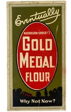 Gold Medal Flour Ink Blotter Advert Washburn-Crosbys Ephemera Vtg