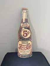 PepsiCo Inc. 1991 Authentic Reproduction Advertising Bottle Made In USA 16” Tall