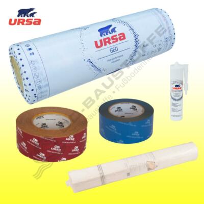 URSA GEO Dachausbau Systempaket - Spannfilz Klemmfilz Set 032 035 Dämmung Dach