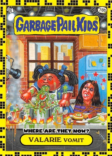 GARBAGE PAIL KIDS 2011 FLASHBACK SERIES 2 PICK-A-CARD YELLOW BASE STICKERS TOPPS - Picture 312 of 321